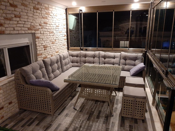 Rattan bahçe mobilyaları