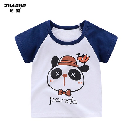 Детская футболка с длинными рукавами из чистого хлопка для мальчиков и малышей с длинными рукавами и сюжетами мультфильмов для девочек, летняя новая одежда