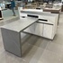 Kitchen island with pull-out table and storage drawers