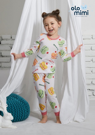 NEW 20SS Long-sleeve jacquard Macaronron