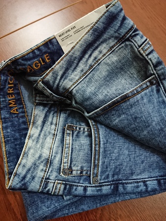 ОРИГИНАЛЬНЫЕ ПРЯМЫЕ ДЖИНСЫ AE AIRFLEX