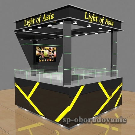 Павильон 2200Х2000Х2000 из лдсп и стекла