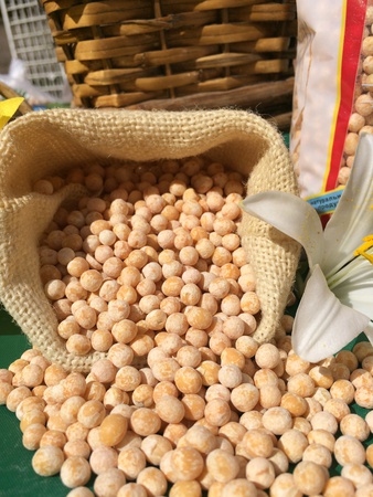 горох шлифованный крупа