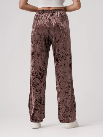 Велюровые брюки