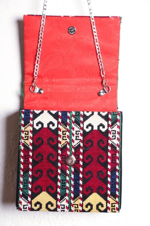 Весенений клатч ручной работы