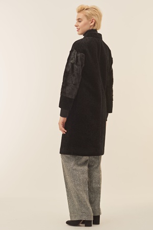 Пальто женское Silverfox модель 804-черный