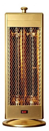 Flat vertical infrared heaters