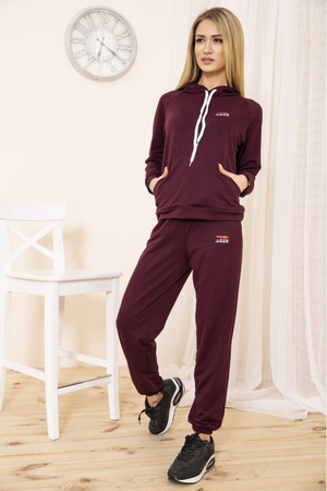 СПОРТ КОСТЮМ ЖЕН. 129R1467-14 ЦВЕТ БОРДОВЫЙ