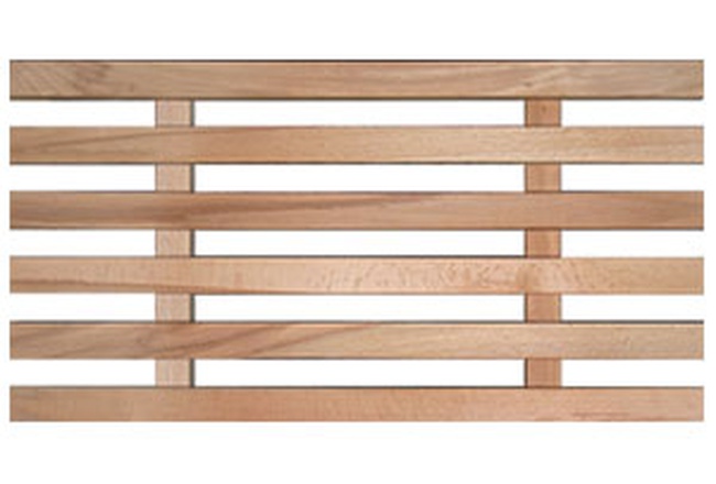 Решётка на ванную из бука