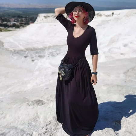 V_hayra markalı sırt çantası