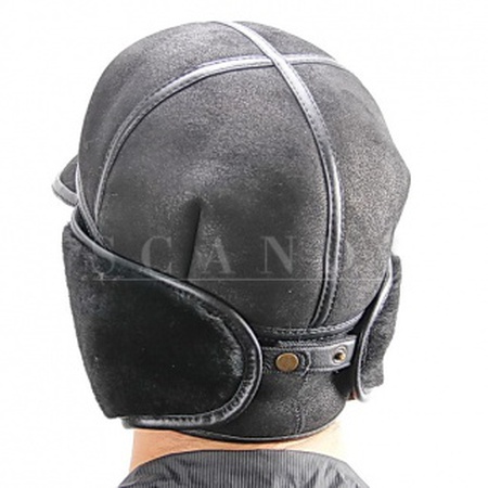 КЕПКА ИЗ ДУБЛЕНОЧНОЙ ОВЧИНЫ