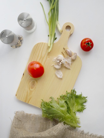 Доска разделочная Бутылка, ширина 200мм, длина 350мм