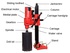 Diamond Core Drill Machine, 500mm, 6880W