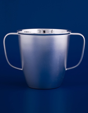 Детская серебряная кружка №6