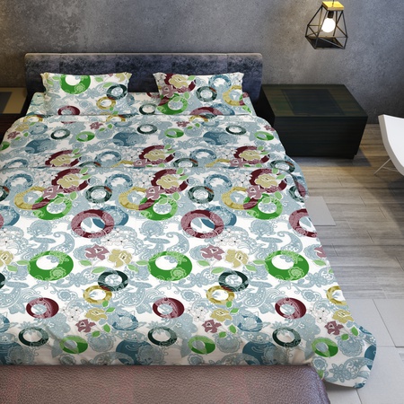 Double bed linen (no seam)