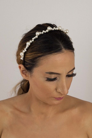 Бижутерия - зигзагообразная Жемчужная корона