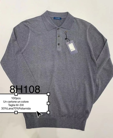 рубашка-поло на пуговицах