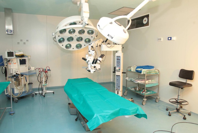 Tıbbi bir klinik için ekipman.