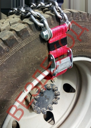 Противобуксовочные цепи-браслеты