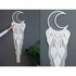 Dream Catcher Moon Macrame Leaf