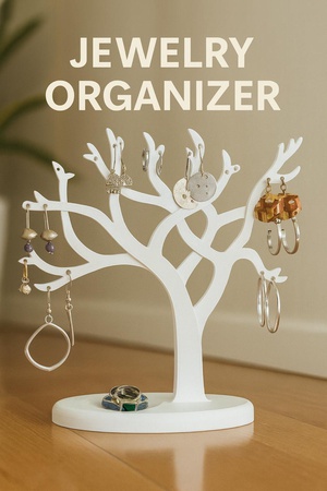 Подставка для украшений из эко-материала