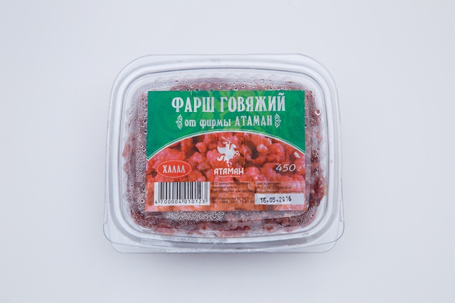 Говяжий фарш с жиром