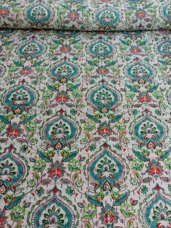 Ethnic Bohemian Drom Home Decor Pan Design Hand Stitching Reversible Block Printed Kantha Work Bed Throw,Wall Decor, Bedding,Quilt,Bed Cover