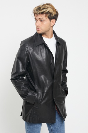Leather jacket for men - Regular Fit