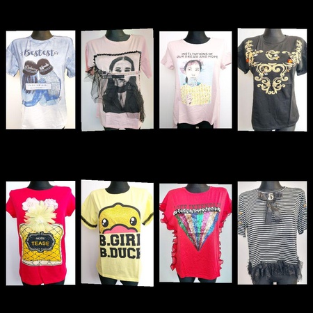 Monte Cervino kadın tişörtleri, stok