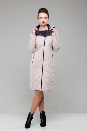 Пальто стеганое Мира