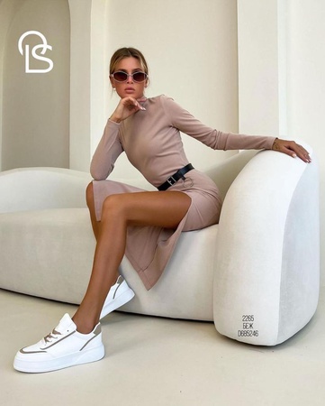 Şık balıkçı yaka elbiseler