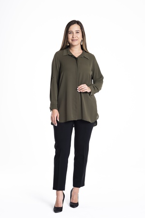 Классическая рубашка большого размера