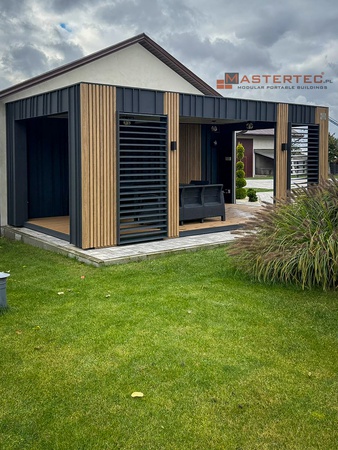 Garden gazebo, terrace pergola, orangery, buildings, garden kitchen