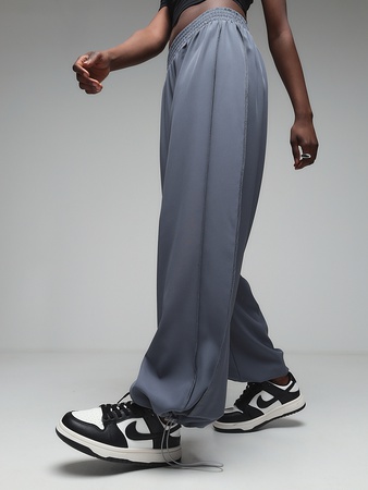 Штаны широкие оверсайз спортивные