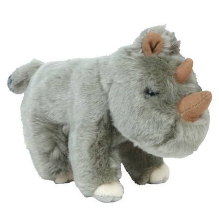 Soft toy Rhino in a bag 17.5cm