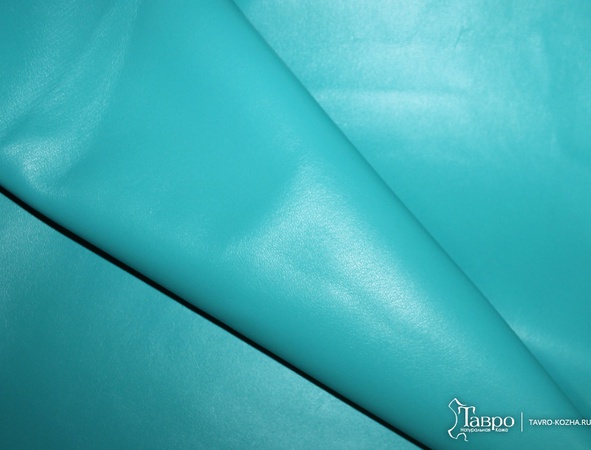 Обувная овчина, цвет голубой.