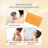 Nisha Soaps for Bath 100g Saffron & Sandal, Enriched with Natural Ingredients, Grade 1 Soaps, Ideal for All Skin Types