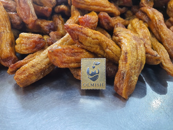 Kurutulmuş Muz. OLMISH fabrikalarından kurutulmuş meyveler