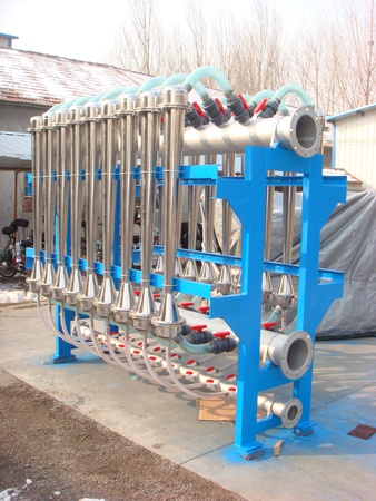 Kağıt makinesi için yüksek ve düşük yoğunluklu santrifüj temizleyici ve susuzlaştırma elemanları.