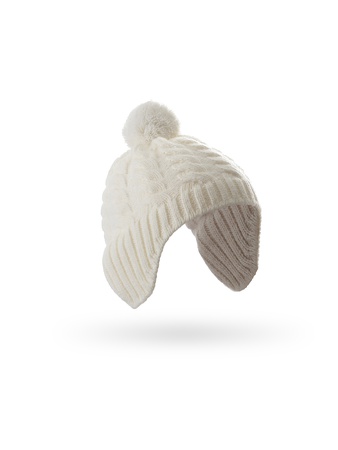 Вязаная Ушастая шапочка