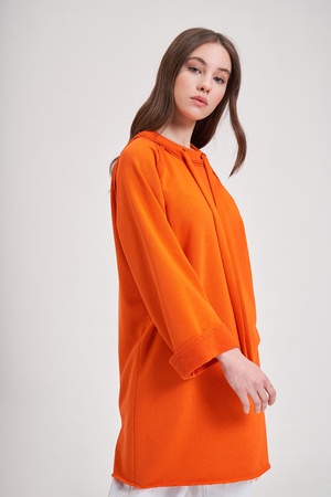 Orange Sweaty Hoodie