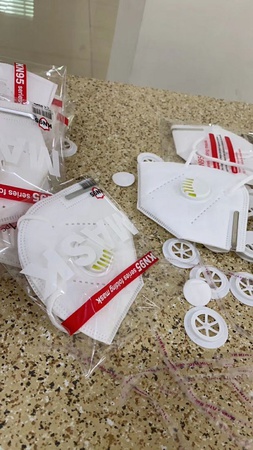 Solunum maskesi KN95