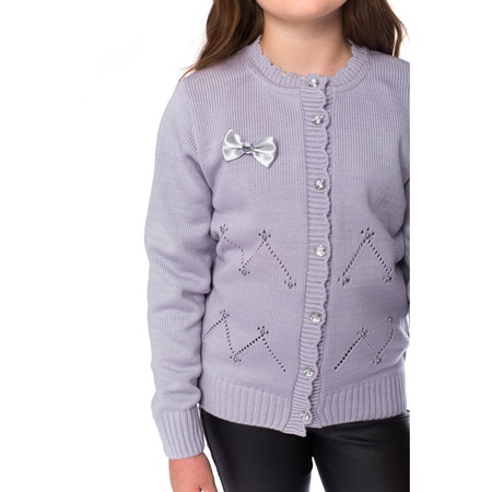 Kızlar için hırka Constellation gri