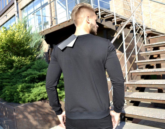 Свитшот LOUIS VUITTON SUPREME BLACK