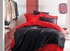 Maxhomen Saturday Night  Duvet Cover Set 100%  Cotton  Anthracite Red Satin Bedding Set, Bedclothes, Wholesale