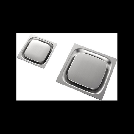 Strong spiral drainage stainless steel floor drain