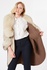 Double-Faced Cashmere Coat / Collar and Cuffs Fox Fur Coat - Relaxed Fit
