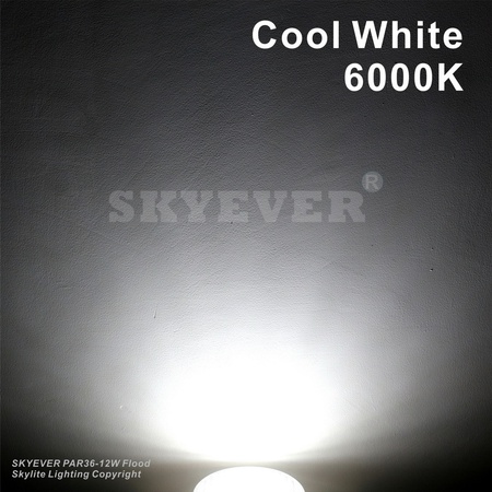 Cam LED PAR36 Lamba Ampulü Taşkın 6W/9W/12W AC/DC 12V IP67 Su Geçirmez