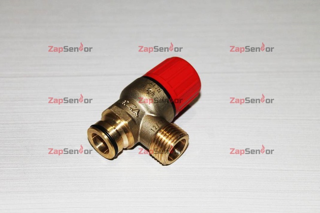 Предохранительный клапан 3 bar Baxi 710071200, Ferroli 39818270, Westen, Sime 6040211