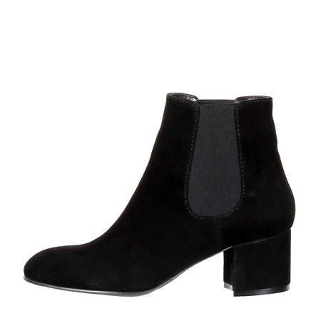 Women&#39;s ankle boots, natural suede<G1350>